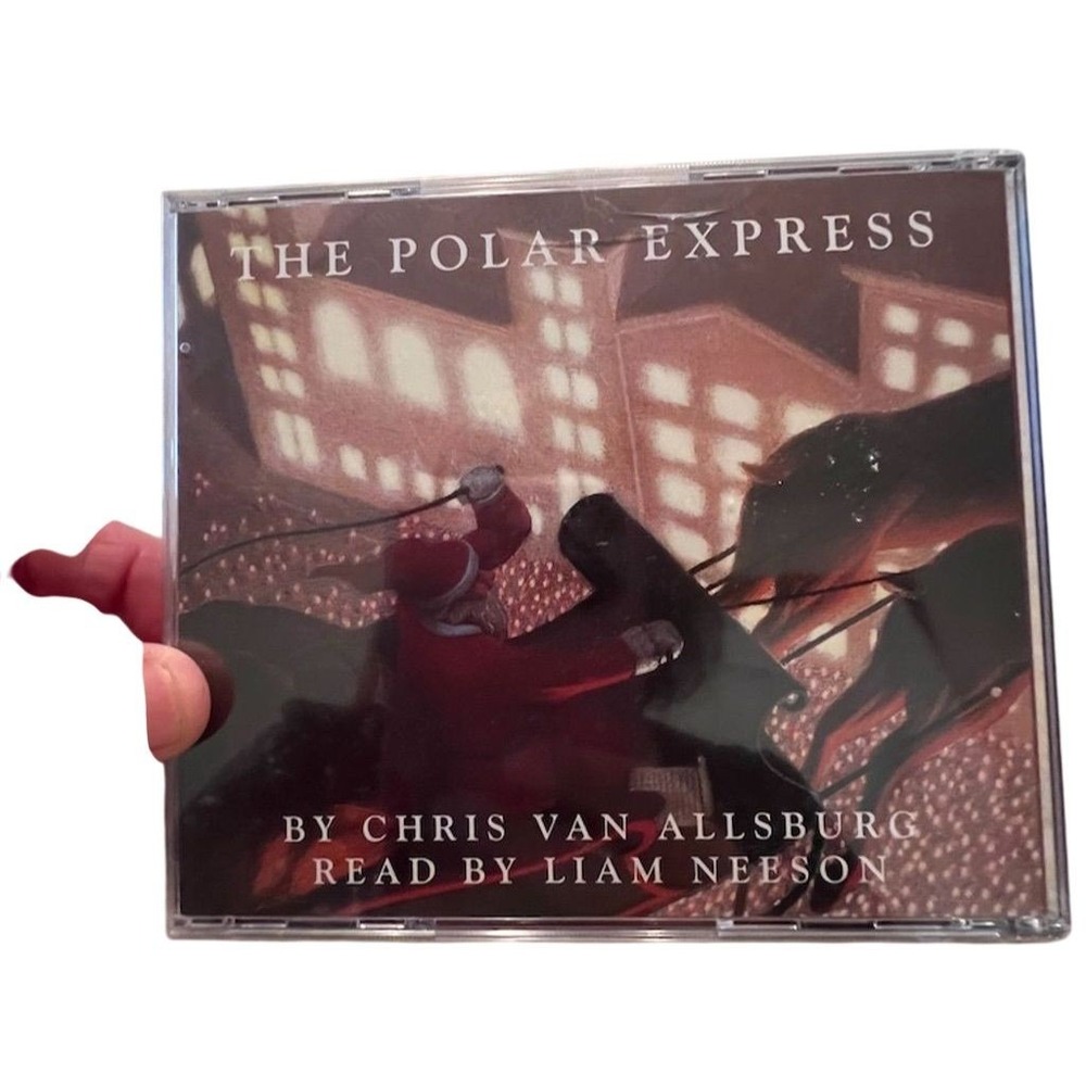 The Polar‎ Express Audio CD Narrated by Liam Neeson Christmas Story